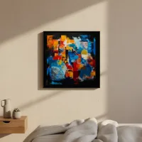 Eruption de couleurs, vignette vue 6 (Abstrait, 2022)