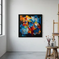 Eruption de couleurs, vignette vue 5 (Abstrait, 2022)