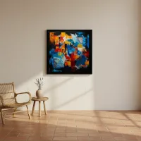 Eruption de couleurs, vignette vue 3 (Abstrait, 2022)