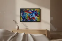 La Ronde  des poissons, vignette vue 6 (Figuratif, 2022)