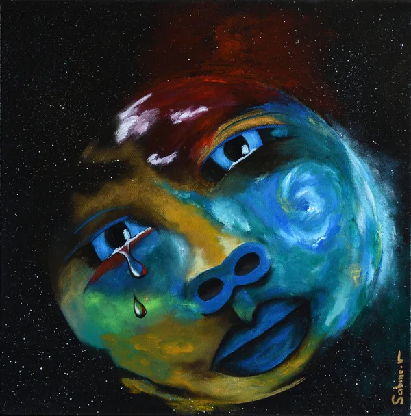 Héritage, Figuratif, 2020, 40 × 40 cm, toile de Sabine Vandermouten