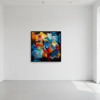 Eruption de couleurs, vignette vue 4 (Abstrait, 2022)