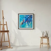 Dragon Bleu, vignette vue 5 (Abstrait, 2021)