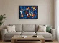 Le cri de l'amour, vignette vue 2 (Abstrait, 2022)