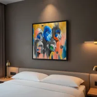 Les Androïdes, vignette vue 6 (Visages, 2026)