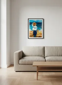 Le petit baigneur, vignette vue 2 (Figuratif, 2023)
