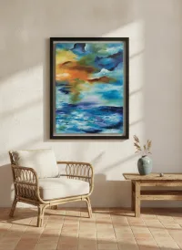 Soleil flamboyant, vignette vue 2 (Figuratif, 2022)