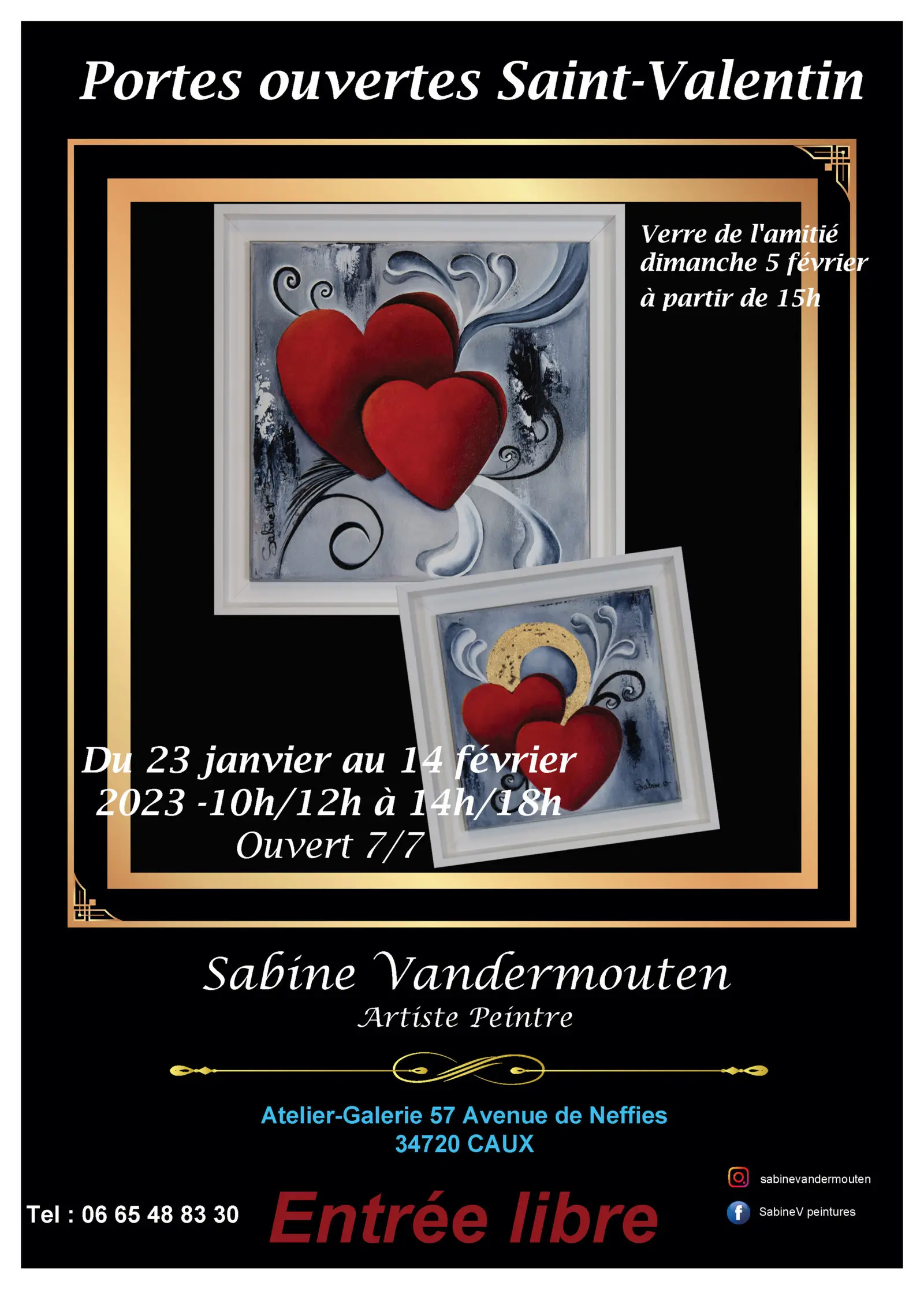 Portes ouvertes Saint-Valentin, CAUX