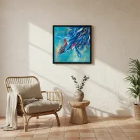 Dragon Bleu, vignette vue 3 (Abstrait, 2021)