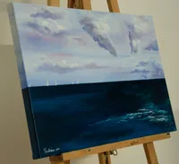 Entre ciel et mer, vignette vue 2 (Figuratif, 2023)