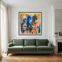 Les Androïdes, vignette vue 3 (Visages, 2026)