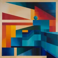 Entre deux chemins, vignette vue principale (Abstrait, 2026)