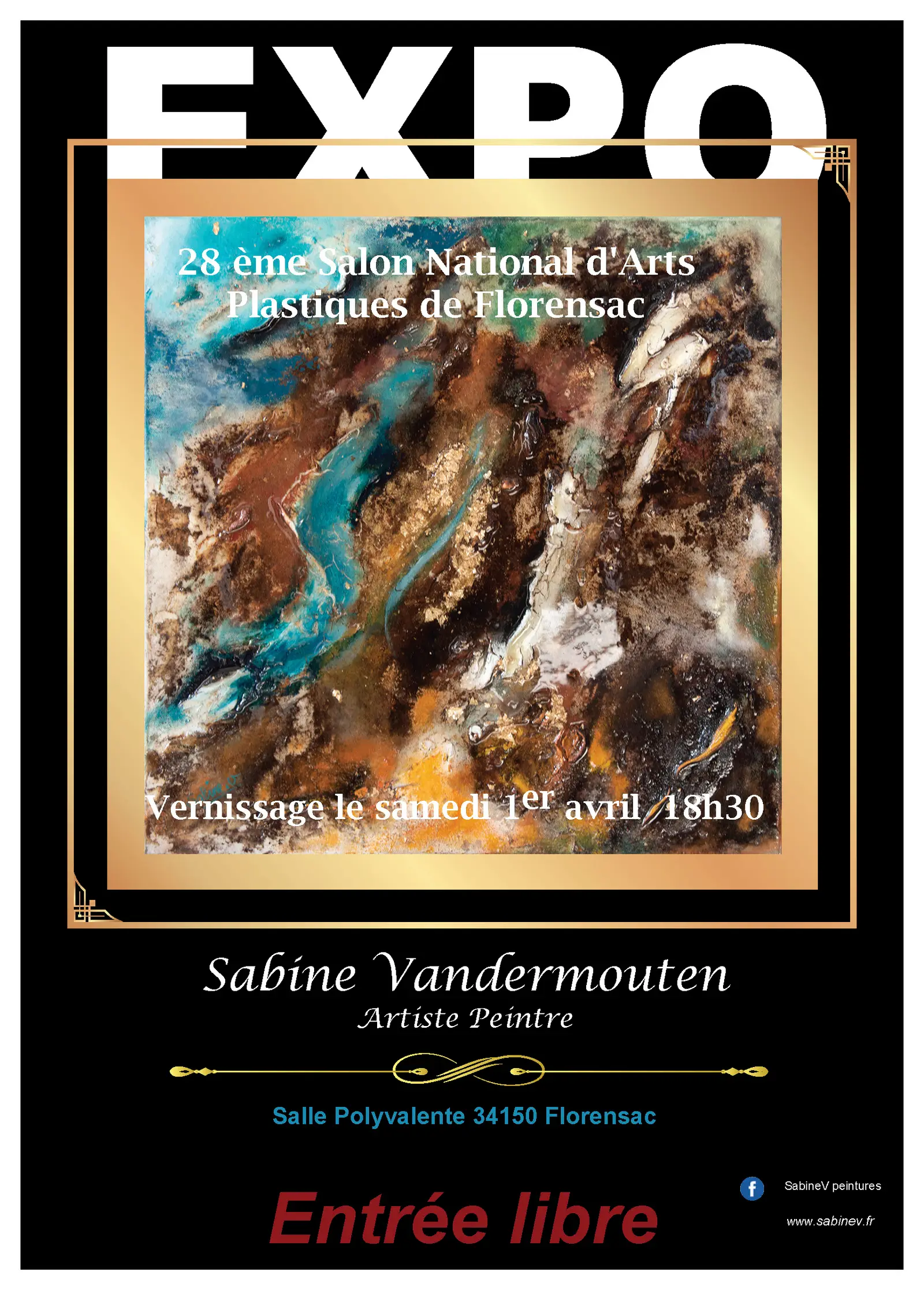 28 ème Salon National d'Arts Plastiques de Florensac, Florensac