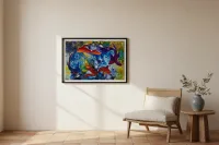 La Ronde  des poissons, vignette vue 3 (Figuratif, 2022)