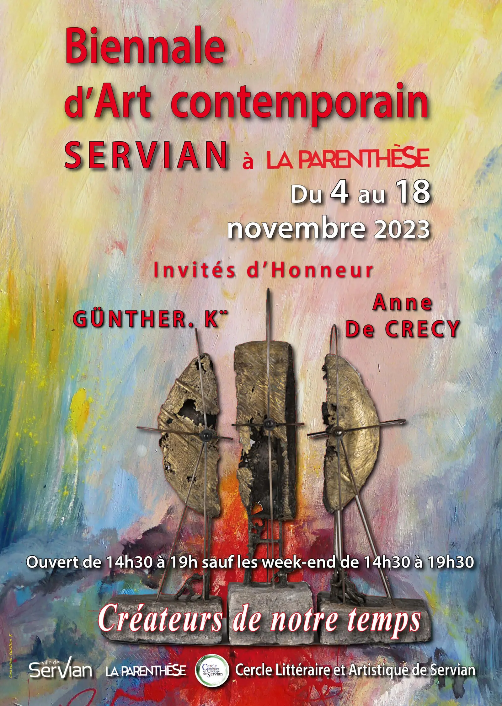 Biennale d'Art contemporain SERVIAN à LA PARENTHÈSE, Servian