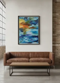 Soleil flamboyant, vignette vue 3 (Figuratif, 2022)