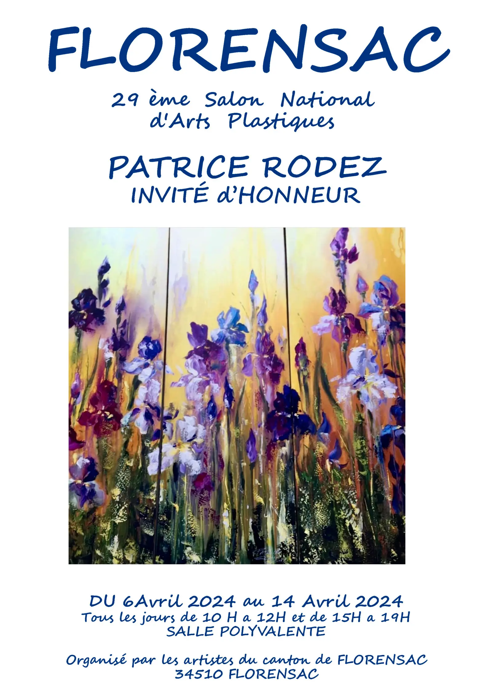 29 ème Salon National d'Arts Plastiques, FLORENSAC