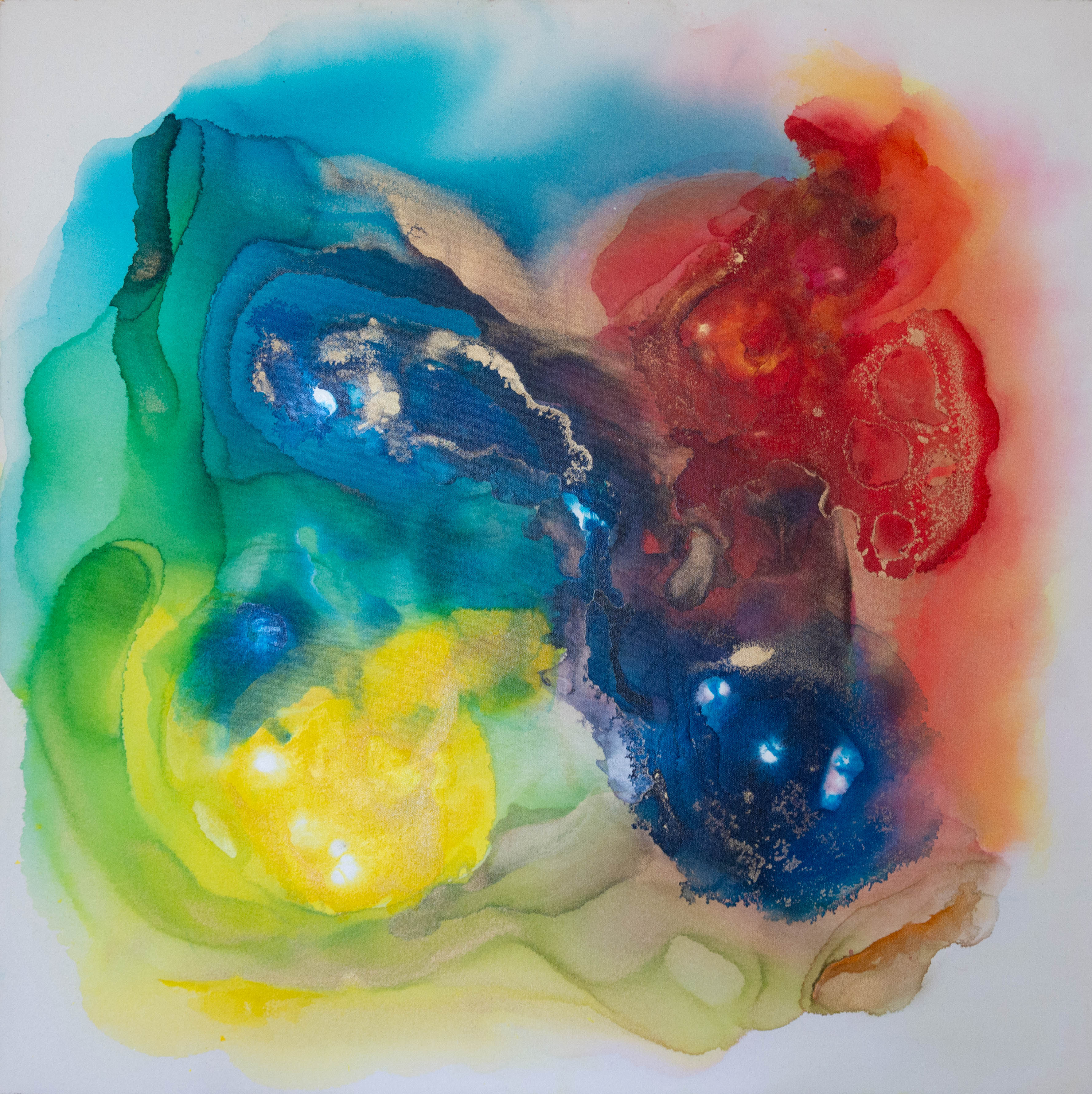 Œuvre originale encre par Sabine Vandermouten Pézenas Hérault Occitanie